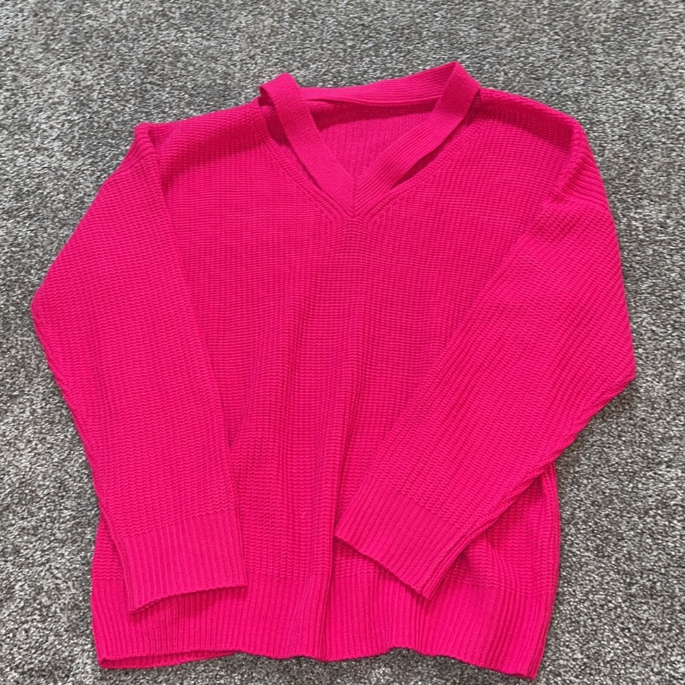 Pink Sweater